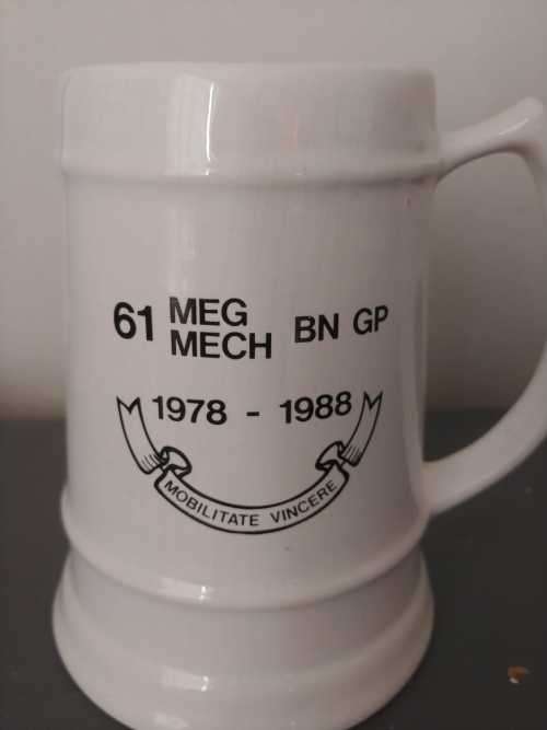 SADF 61 MECH 1978 -1988 MUG